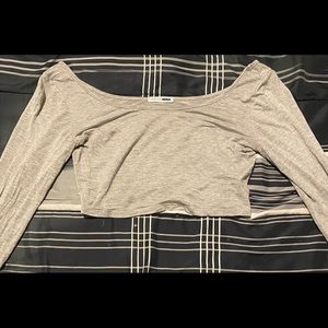 Long Sleeve Crop Top
